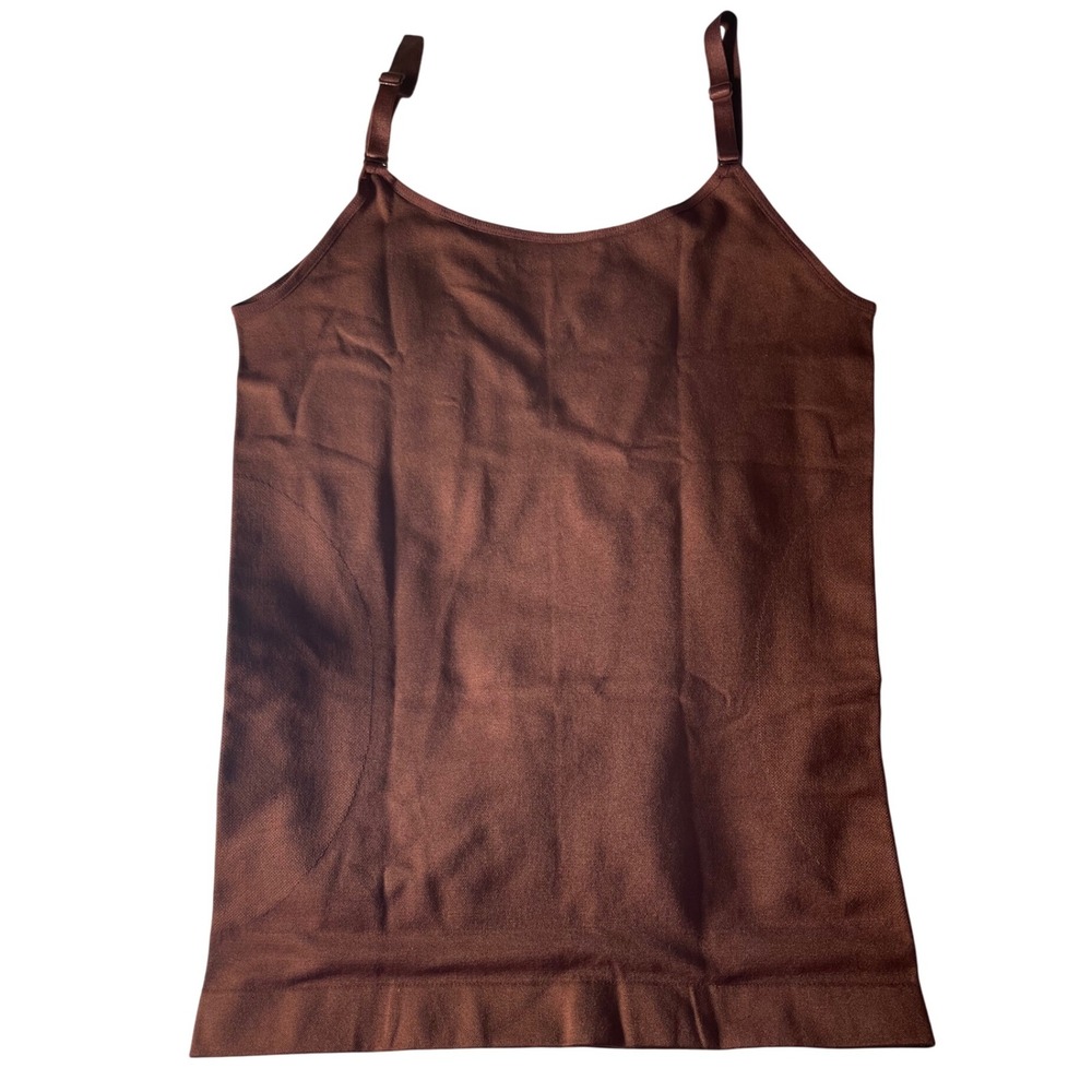 Shapermint Every Day Scoop Neck Cami Brown‎ 2XL Control Comfort Slim Smoothing - Picture 8 of 8